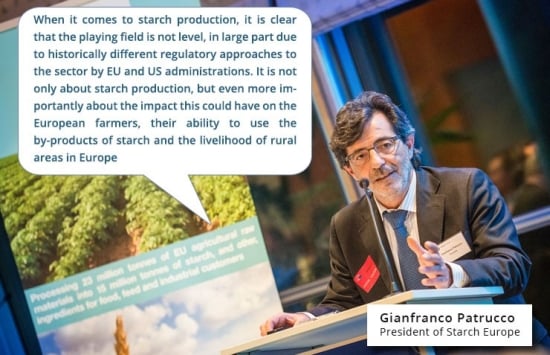 Gianfranco Patrucco, President of Starch Europe Gianfranco Patrucco, President of Starch Europe
