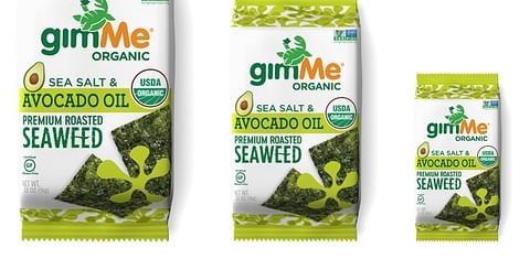 GimMe Snacks Debuts New Sea Salt &amp; Avocado Oil Roasted Seaweed Snack Flavor