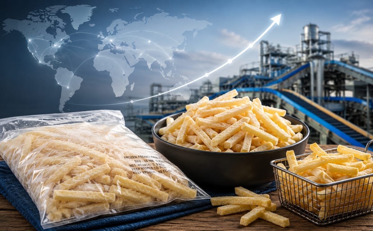 Increasing demand for frozen French fries is fueling growth across the global potato processing industry and value chain.