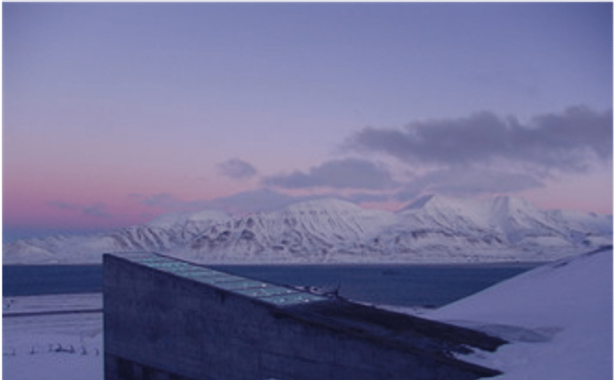 "Doomsday Seed Vault" in Norway "Doomsday Seed Vault" in Norway