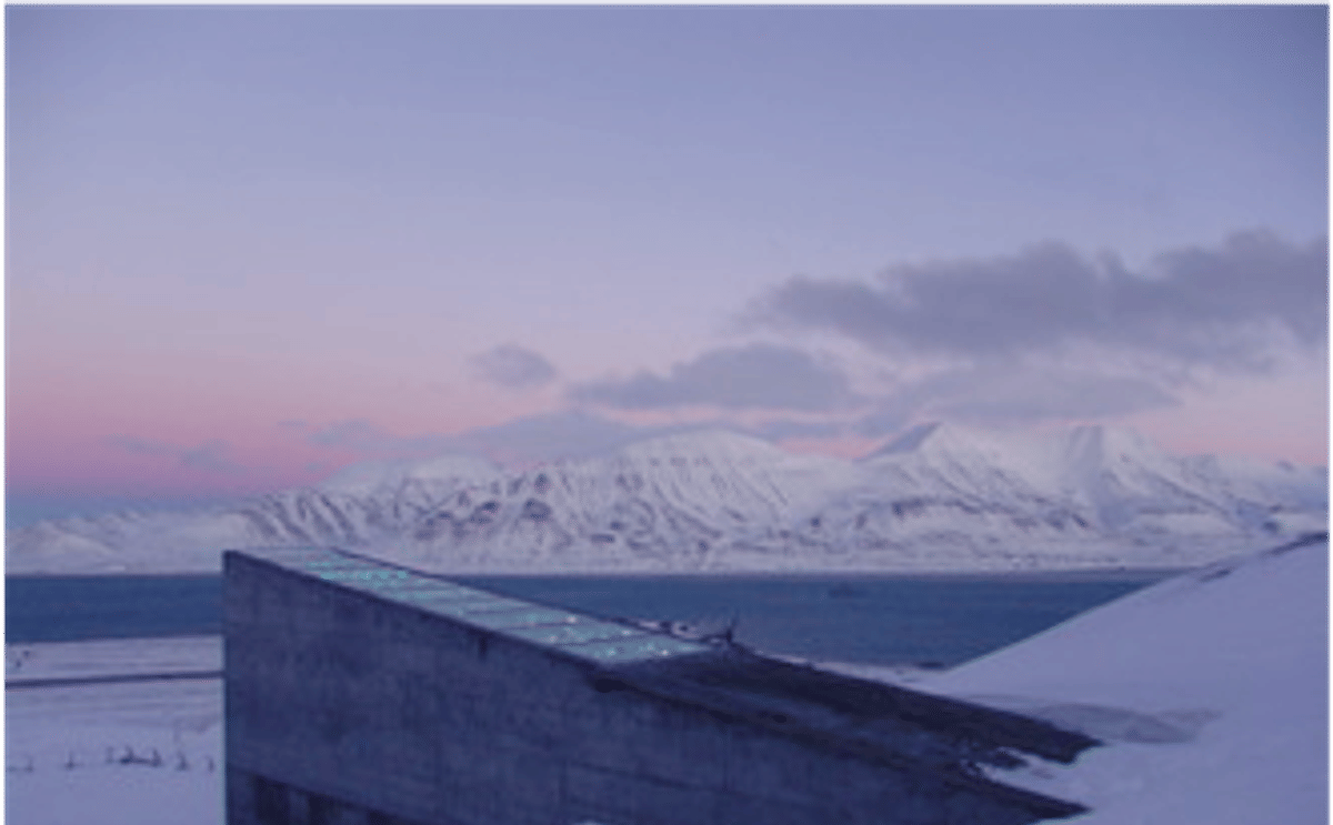 "Doomsday Seed Vault" in Norway "Doomsday Seed Vault" in Norway