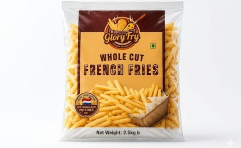GloryFry Whole Cut French Fries, part of Alimento's new range of value-added potato products launching in Bangladesh. GloryFry Whole Cut French Fries, part of Alimento's new range of value-added potato products launching in Bangladesh.