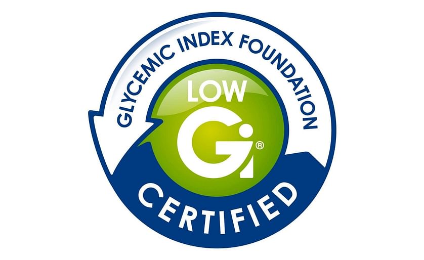 Officially certified low glycemic index...