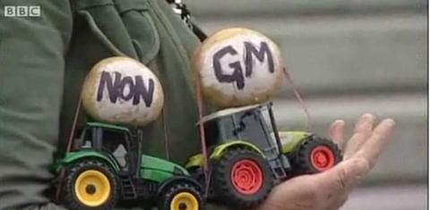 Protest against GM Potatoes in Norwich