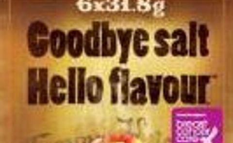 Seabrook Crisps launches 'Goodbye Salt, Hello Flavour' range with 90 per cent less salt Seabrook Crisps launches 'Goodbye Salt, Hello Flavour' range with 90 per cent less salt