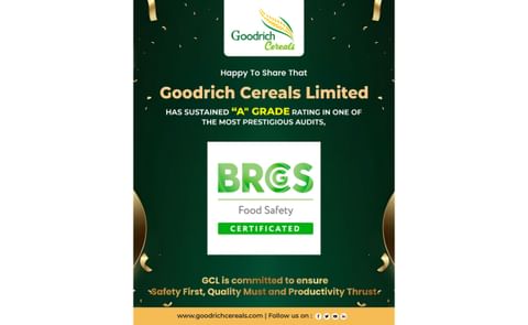 Goodrich Cereals Ltd. achieves BRCGS Grade ‘A’ Certification, reinforcing its global leadership in food safety, quality, and excellence in processed potato manufacturing. Goodrich Cereals Ltd. achieves BRCGS Grade ‘A’ Certification, reinforcing its global leadership in food safety, quality, and excellence in processed potato manufacturing.