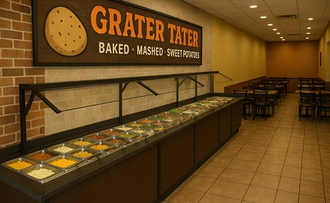 Grater Tater: Restaurant in Burlington offers diners hundreds of potato possibilities Grater Tater: Restaurant in Burlington offers diners hundreds of potato possibilities