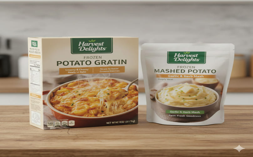 Retail & Foodservice Packaging: Gratin & Mash Retail & Foodservice Packaging: Gratin & Mash