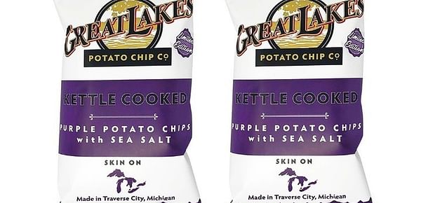 Limited Edition Purple Potato Chips at the Great Lakes Potato Chip Company