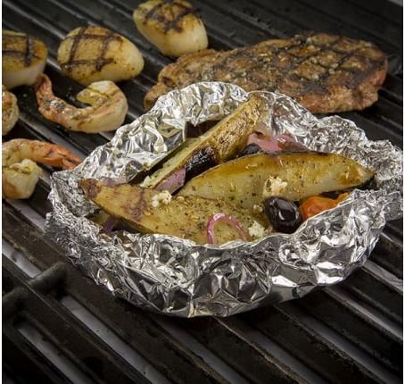 Greek BBQ PEI Potato Parcels Greek BBQ PEI Potato Parcels