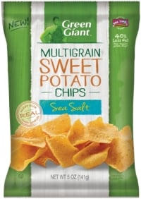 Green Giant multigrain sweet potato chips Green Giant multigrain sweet potato chips