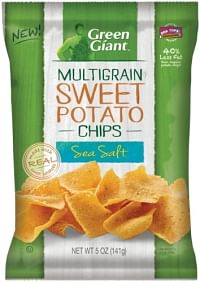 Green Giant multigrain sweet potato chips