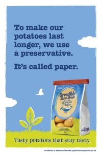 Greenvale Farm Fresh potatoes with preservative