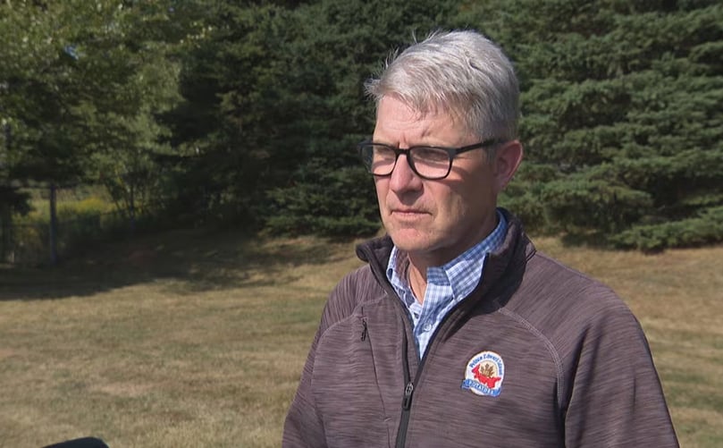 Greg Donald says potato crops in Prince Edward Island are now tracking below the five-year average due to the dry conditions, which are causing some varieties to fail. Greg Donald says potato crops in Prince Edward Island are now tracking below the five-year average due to the dry conditions, which are causing some varieties to fail.
