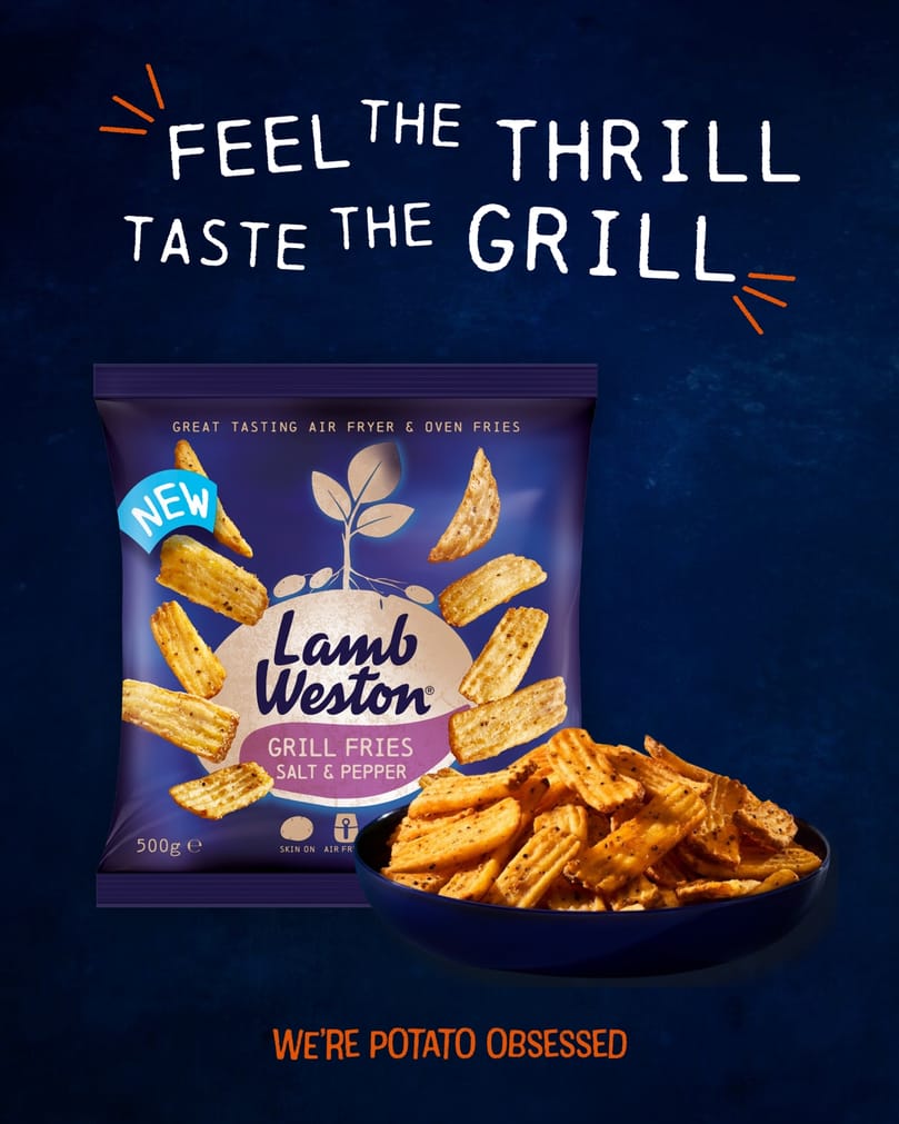 Lamb Weston Grill Fries Salt & Pepper