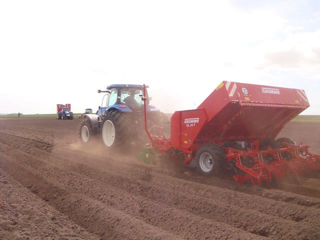 Grimme Equipment demonstration in Argentina