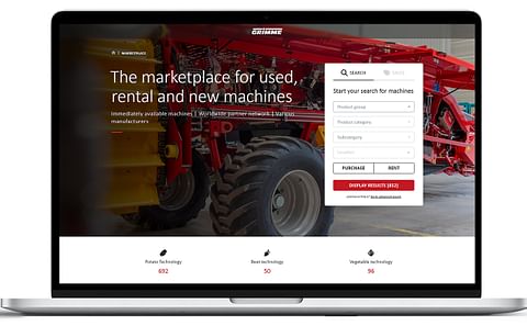 GRIMME publishes new marketplace