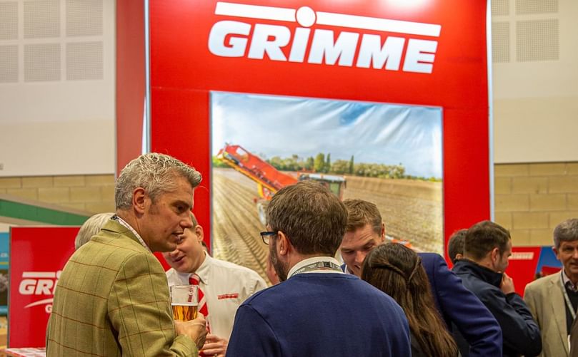 Away from machinery, GRIMME will have a working demonstration of HarvestEyeTM on-stand.