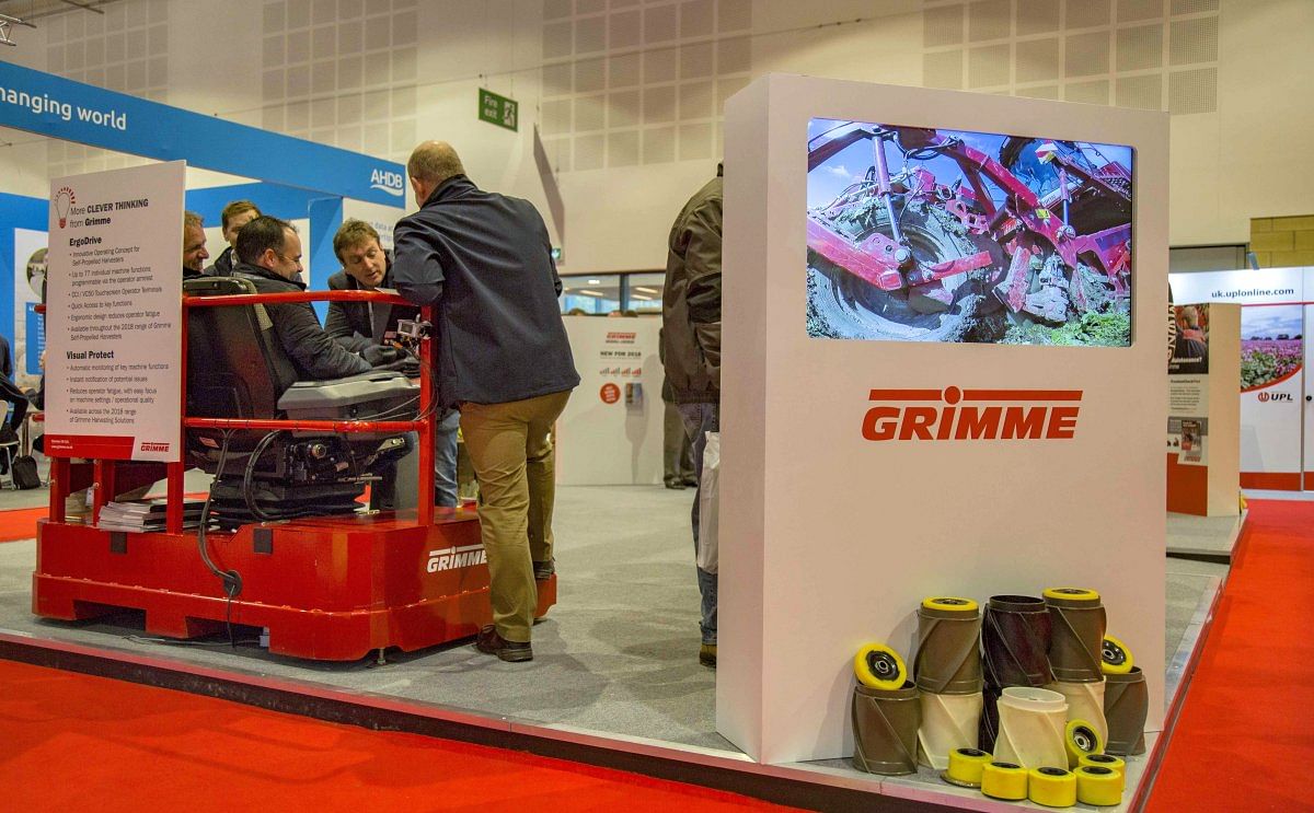 Grimme UK promising a British Potato to Remember. Grimme UK promising a British Potato to Remember.