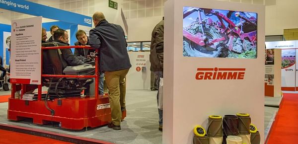 Grimme UK promising a British Potato to Remember.