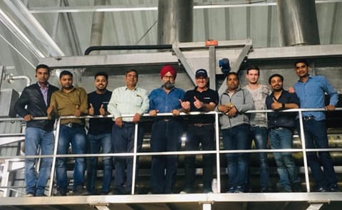 Leelaram Enterprises’ leadership team at a state-of-the-art potato flakes processing facility, reflecting the company’s hands-on expertise in designing, executing, and modernizing large-scale food processing plants across India. Leelaram Enterprises’ leadership team at a state-of-the-art potato flakes processing facility, reflecting the company’s hands-on expertise in designing, executing, and modernizing large-scale food processing plants across India.