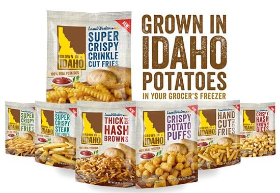 Grown in Idaho frozen potato products Grown in Idaho frozen potato products