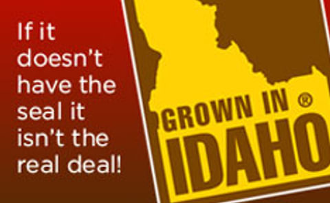 Focus on the image of Idaho Potatoes Focus on the image of Idaho Potatoes