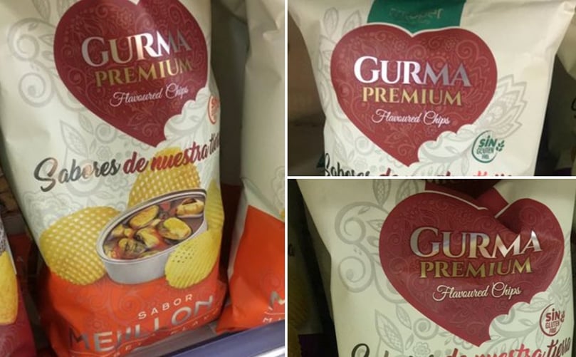Estos sabores forman parte de la línea premium y sin gluten de Gurma y otros tipos de patatas que están a la venta son las que tienen gusto a paella valenciana, salchichón o limón y pimienta. Estos sabores forman parte de la línea premium y sin gluten de Gurma y otros tipos de patatas que están a la venta son las que tienen gusto a paella valenciana, salchichón o limón y pimienta.