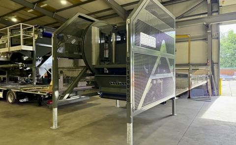 The 2026 Rota-Tip TE with its new discharge elevator and energy-efficient SEW drive, offering improved cleaning, safety, and lower power use The 2026 Rota-Tip TE with its new discharge elevator and energy-efficient SEW drive, offering improved cleaning, safety, and lower power use