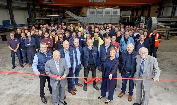 Handling equipment manufacturer Haith Group has opened a new £1.5 million factory extension.