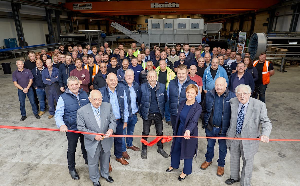 Handling equipment manufacturer Haith Group has opened a new £1.5 million factory extension. Handling equipment manufacturer Haith Group has opened a new £1.5 million factory extension.