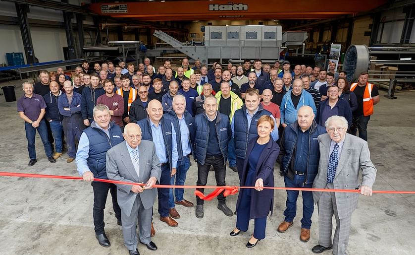 Handling and processing machinery manufacturer Haith Group has added an 870 square meter extension to its site in Doncaster in the United KIngdom