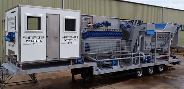 Haith Group introduces high performance washer for root crops from stony soil