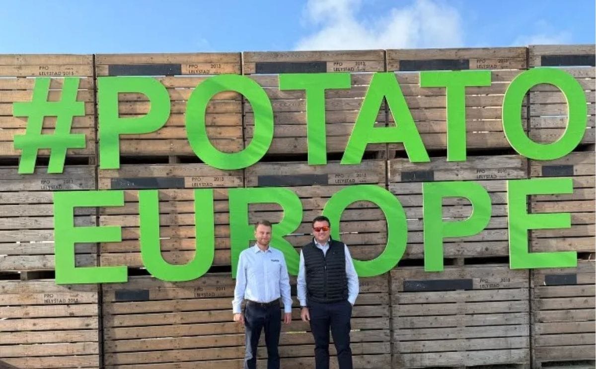 Duane Hill and Rob Highfield, Sales Managers – of Haith at Potato Europe