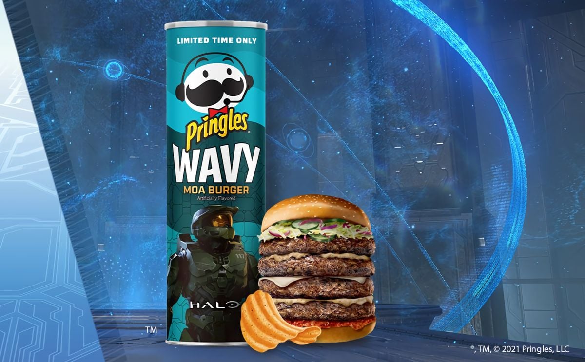 Attention Halo-Verse: Pringles® Launches New Limited-Edition Wavy 'Moa Burger' Attention Halo-Verse: Pringles® Launches New Limited-Edition Wavy 'Moa Burger'