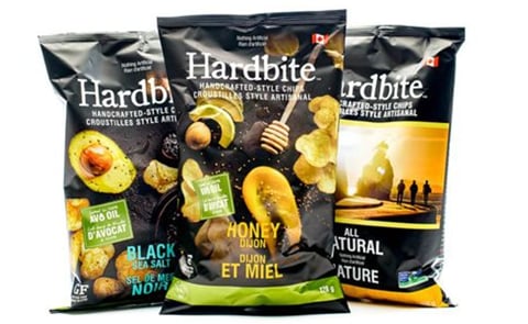 'Hardbite potato chips' picks up 350.000 CAD capital in Canadian TV show Dragon's Den 'Hardbite potato chips' picks up 350.000 CAD capital in Canadian TV show Dragon's Den