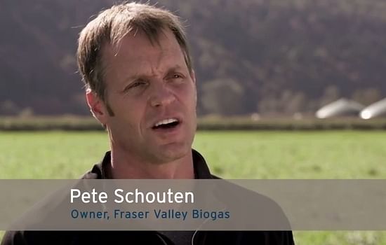 Pete Schouten, owner of Naturally Home Grown Foods Ltd on the move to Renewable Natural Gas