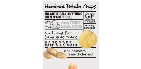  Hardbite potato chips (Naturally Homegrown Foods) selling points