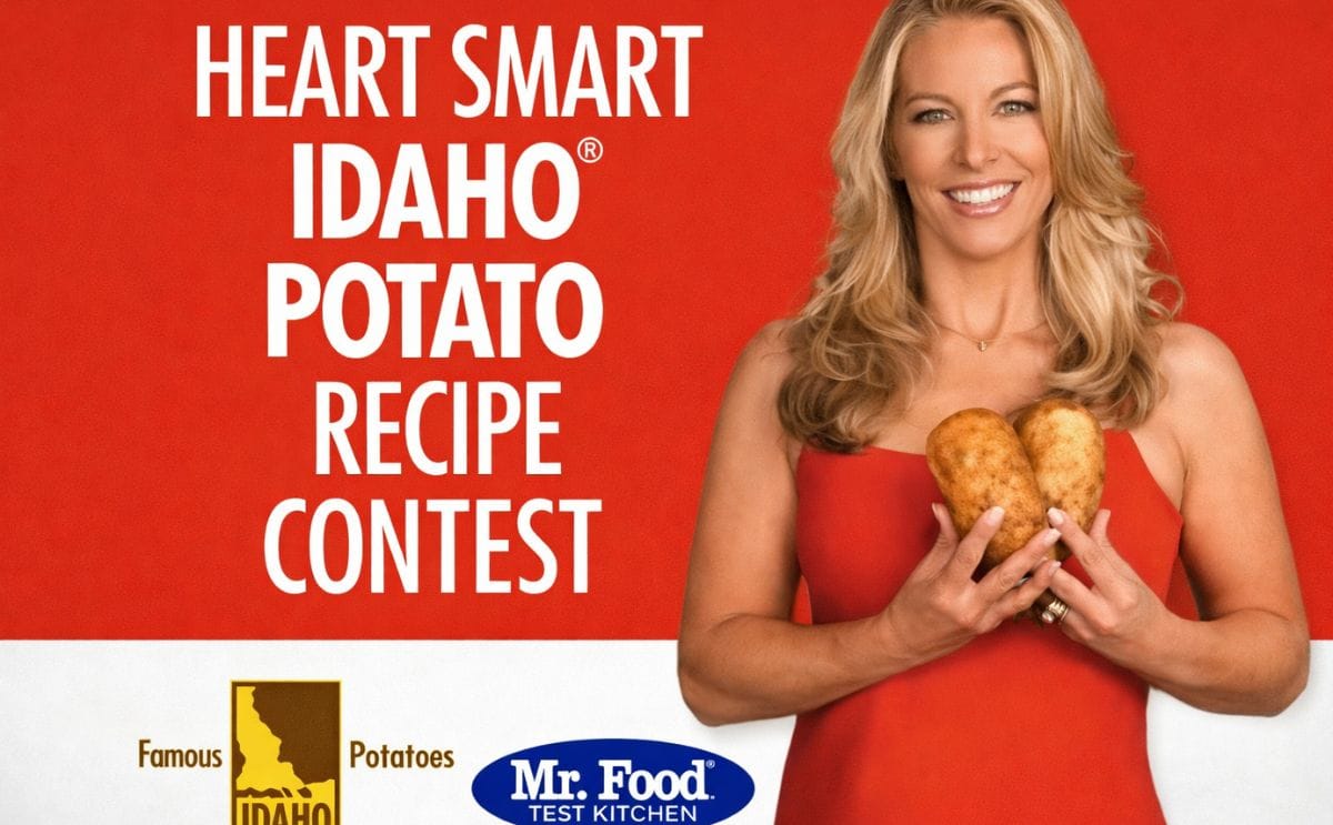 Heart Smart Potato Recipe Contest launched by the Idaho Potato Commission