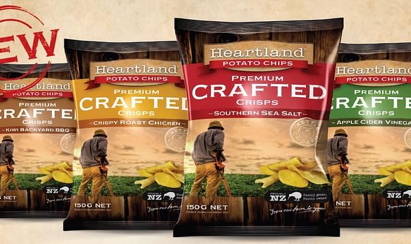 Heartland Potato Chips (NZ) expands range with Premium Crafted Crisps