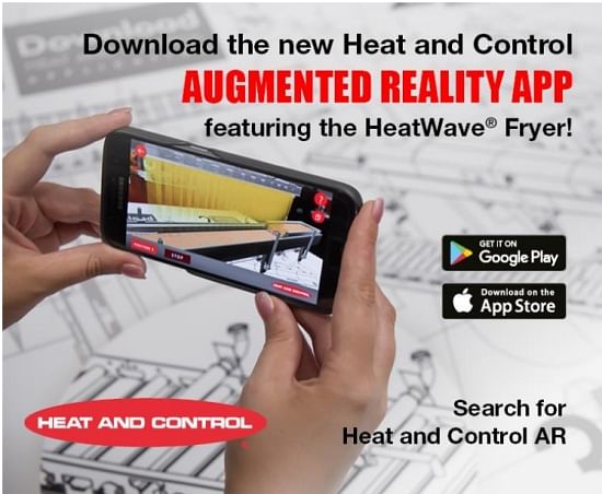 Try the Heat and Control AR app. You can try it at home as well! Download and print this page, put it on your desk, open the AR app and aim your phone at the printed page.