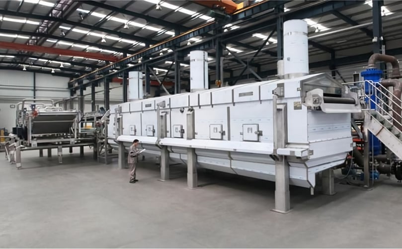 Heat and Control Batter-coated French Fry frying system with a capacity of 16000 kg/h of finished crispy batter-coated french fries
Heat and Control Batter-coated French Fry frying system with a capacity of 16000 kg/h of finished crispy batter-coated french fries