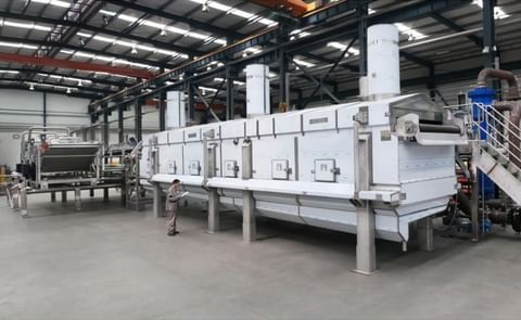 Heat and Control Batter-coated French Fry frying system with a capacity of 16000 kg/h of finished crispy batter-coated french fries Heat and Control Batter-coated French Fry frying system with a capacity of 16000 kg/h of finished crispy batter-coated french fries
