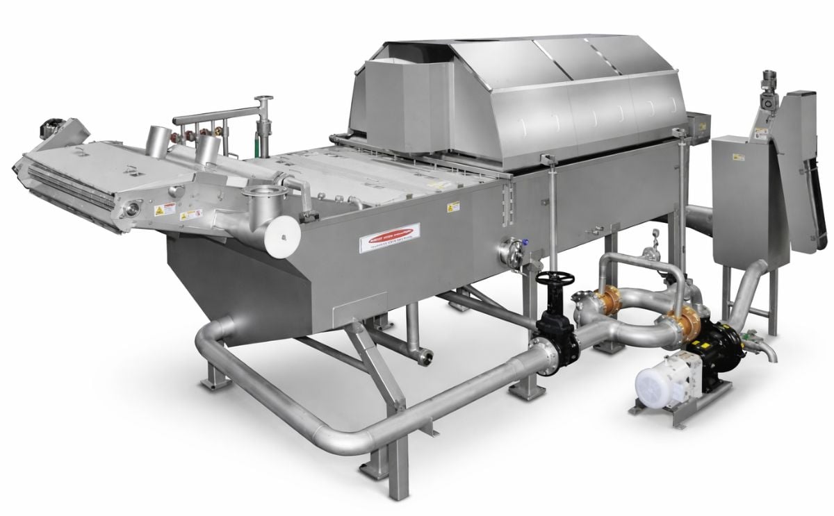 Heat and Control offers new speed washer / blancher for potato slices Heat and Control offers new speed washer / blancher for potato slices
