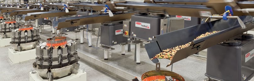 A complete product distribution system in operation A complete product distribution system in operation