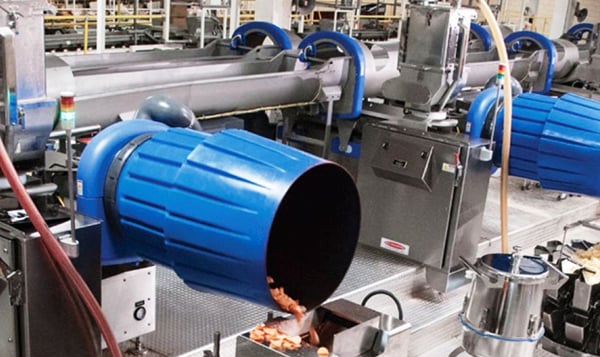 Heat and Control - FastBack® Revolution® On-Machine Seasoning System Combines the most advanced on machine seasoning technology into one compact, low-cost, standalone unit designed to overcome every challenge of seasoning at the weigh-er. Heat and Control - FastBack® Revolution® On-Machine Seasoning System Combines the most advanced on machine seasoning technology into one compact, low-cost, standalone unit designed to overcome every challenge of seasoning at the weigh-er.