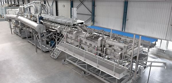 French Fry manufacturer in China receives Heat and Control fryer with integrated batter coating and de-oiling system
