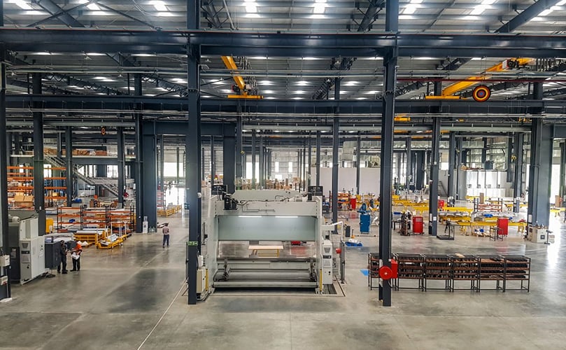 The manufacturing area of the Heat and Control Chennai production plant The manufacturing area of the Heat and Control Chennai production plant