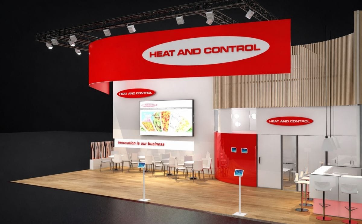 The Heat and Control booth for this year’s Interpack show in Dusseldorf, Germany.You can find Heat and Control in Hall 15, Booth D03