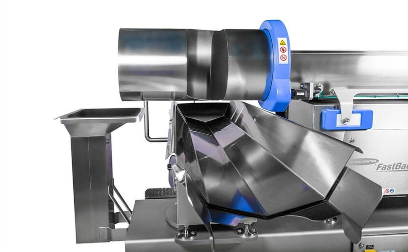 Heat and Control's patented FastBack Revolution Proportional Gate’s advanced and integrated packaging controls, combined with a pivoting weigher-feeder design accurately delivers consistent product streams to the weigher, whether feeding only one side of the weigher or both, and can automatically adjust to biased feeding for simultaneous small and large bag production. Heat and Control's patented FastBack Revolution Proportional Gate’s advanced and integrated packaging controls, combined with a pivoting weigher-feeder design accurately delivers consistent product streams to the weigher, whether feeding only one side of the weigher or both, and can automatically adjust to biased feeding for simultaneous small and large bag production.